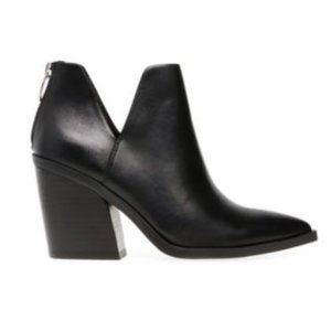 Steve Madden Alyse V Side Booties - Black Size 8.5